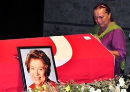 Sevinç Aktansel uğurlandı