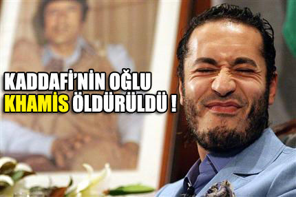 Kaddafi’nin oğlu öldürüldü