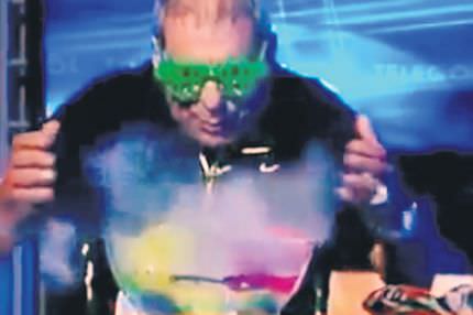 Tv’de ruh çağırdı