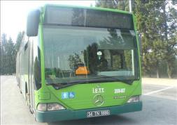İstanbul'da otobüs renkleri yenileniyor