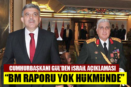 "BM raporu bizim için 'yok' hükmünde"