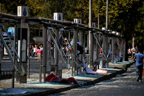 Barış gününde kavga