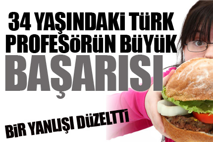 Genç Türk profesörün büyük başarısı