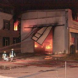 Kayseri'de korkutan yangın