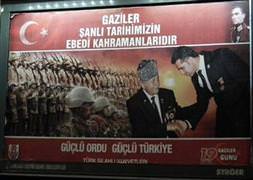 TSK, tartışmalı sloganla gazileri kutladı