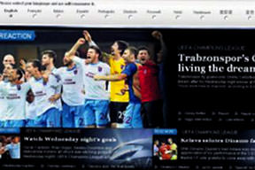 UEFA’nın manşetinde Trabzon var