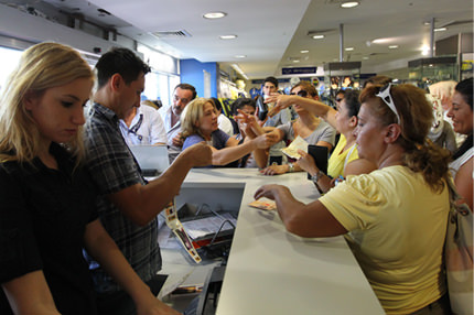 Kadıköy'de maç izdihamı