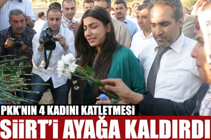 Kadınların katledilmesi Siirt’i ayaklandırdı