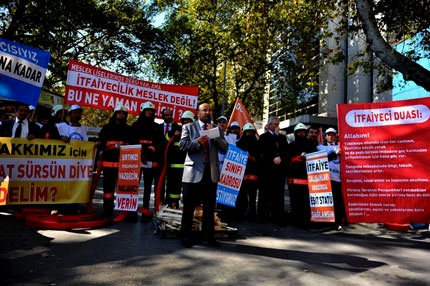 İtfaiyeden dualı eylem