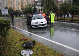 Bakan Eker kaza yaptı