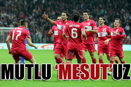 Çok ’mesut’uz