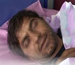 Eşi ve kızı hastanelik etti!