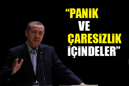 Panik ve çaresizlik içindeler