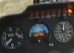 Pilot kendi düşüşünü kameraya çekti