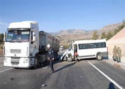Katliam gibi kaza!