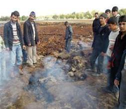 Toprak kor gibi yanıyor