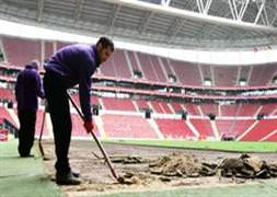 Arena'ya yeni zemin