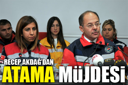Bakan’dan atama müjdesi