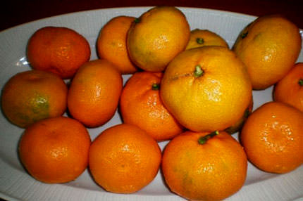 Gazlı mandalinaya dikkat