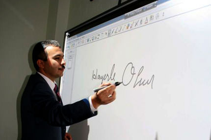 Engellilere de akıllı tahta