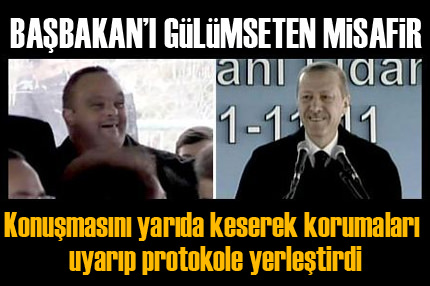 Erdoğan'ı gülümseten misafir-1