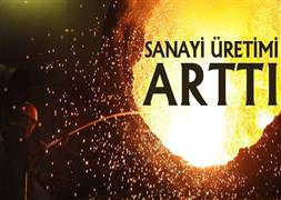 Sanayi üretimi yüzde 12 arttı
