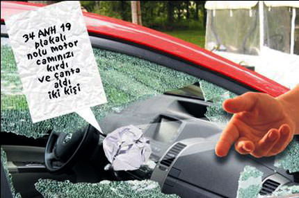 Meçhul not hırsız yakalattı