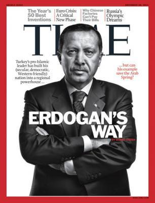 Erdoğan TIME'ye kapak oldu