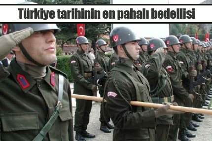 Türkiye tarihinin en pahalı bedellisi
