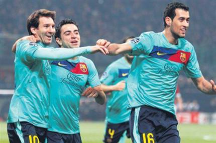 San Siro’da Barça şov!