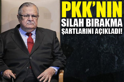 PKK’nın silah bırakma şartları!
