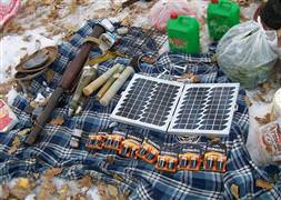 Bingöl'de PKK'nın 5 deposu bulundu