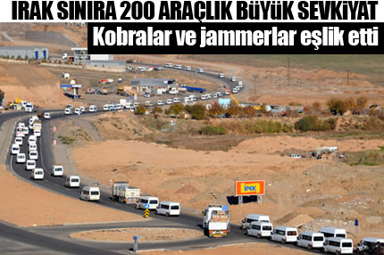Kobralar ve jammerlar eşlik etti