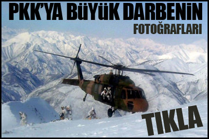 İşte PKK'ya darbe görüntüleri-1