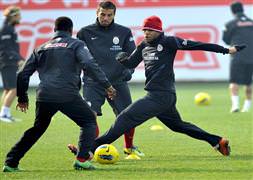 Galatasaray kafilesi Ankara'da