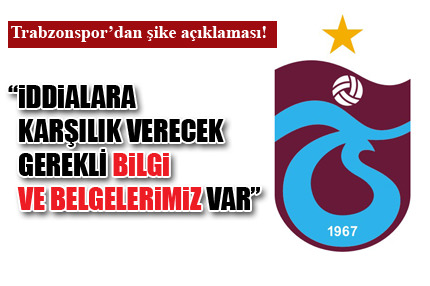 Trabzonspor’dan şike açıklaması!