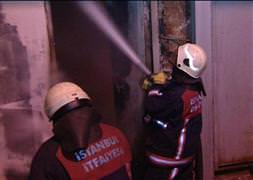 İstanbul'da korkutan yangın