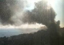 Taksim'de otopark yanıyor!