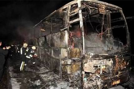 Bu otobüsten sağ çıktılar!