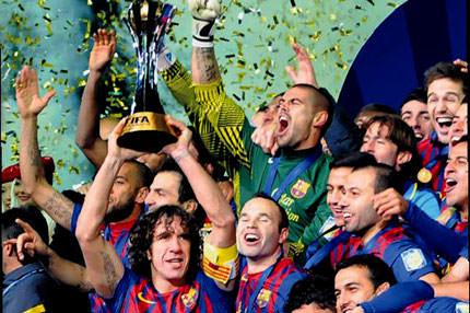 Barcelona Santos’u dağıttı