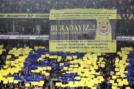 Fenerbahçelilerden büyük miting