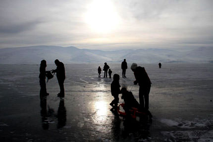 Eskimo tarzı balık avı