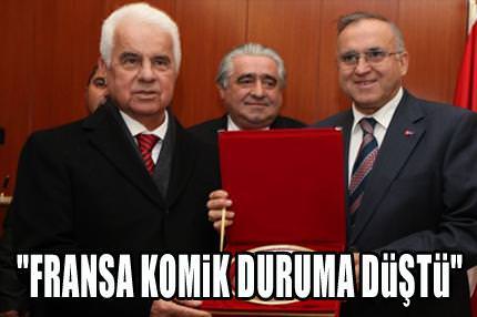 Fransa komik duruma düştü