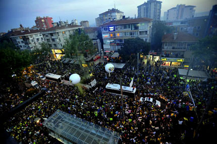 Kadıköy'de Fener alayı