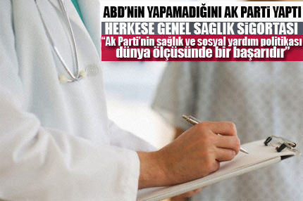 ABD’nin yapamadığını AK Parti yaptı