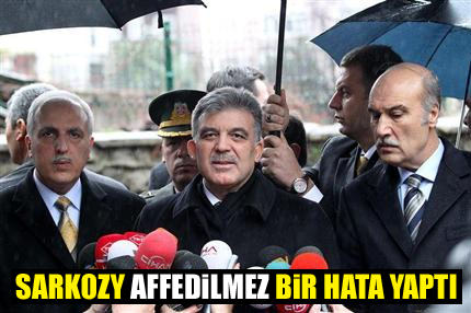Sarkozy affedilmez bir hata yaptı!