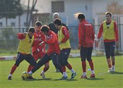 Samsunspor'da ikinci devre hazırlıkları