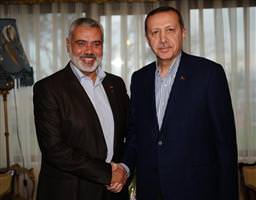 Erdoğan'ın Haniye'yi kabulü
