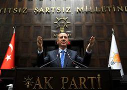 Erdoğan konuştu, bakanlar twitledi