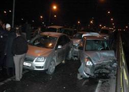 Konya'da zincirleme trafik kazası